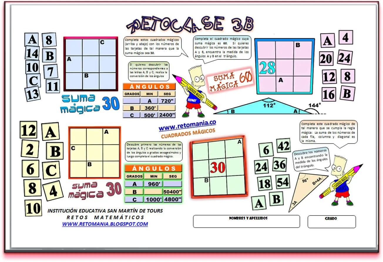 marzo 2013 ~ RETOS MATEMÁTICOS