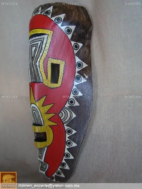 Máscara afro 2 Francisco Vargas - Artelista.com