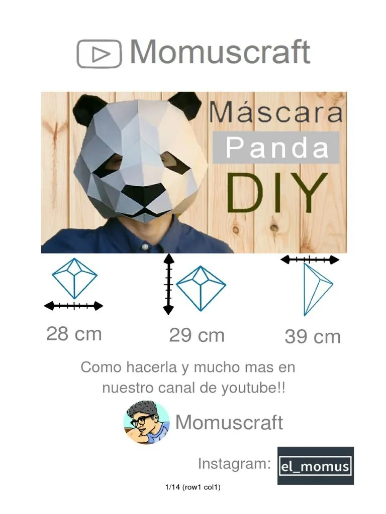 Mascara de Panda | PDF