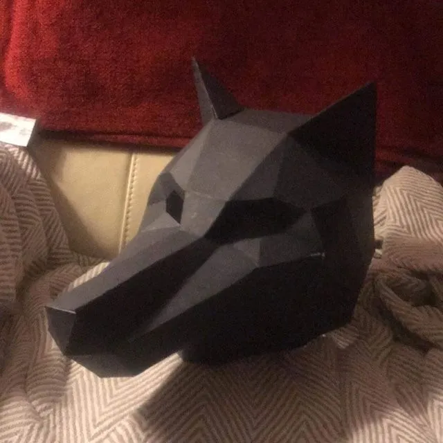 Máscara de Perro / Lobo de Papel Plantillas para imprimir - Etsy España