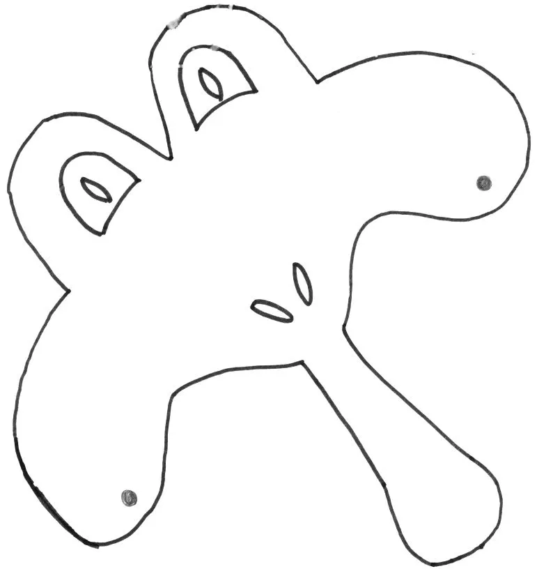 Máscara de sapo com prato descartável | Pra Gente Miúda