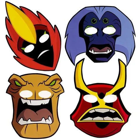 Mascaras de Ben 10 - Imagui