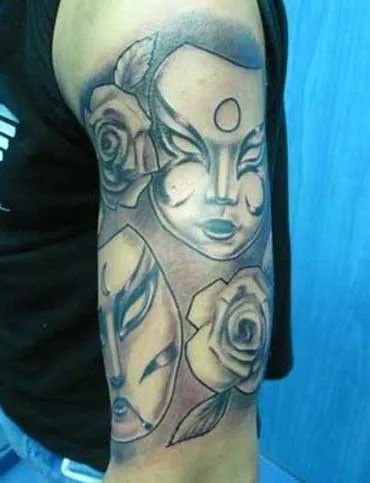 mascaras duende tattoo | Flickr - Photo Sharing!