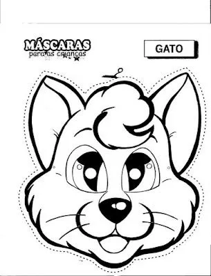 Mascaras de gatos - Imagui