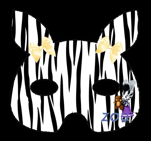 Máscaras de Zou para Imprimir Gratis. | Oh My Actividades para Niños!