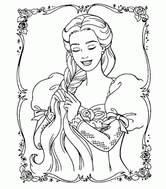 Mascota de rapunzel para colorear - Imagui