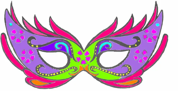 Masquerade Clip Art at Clker.com - vector clip art online, royalty ...