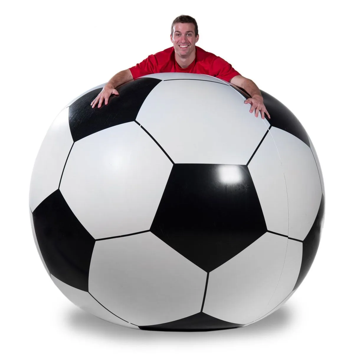 Massive 6' Inflatable Soccer Ball - The Green Head