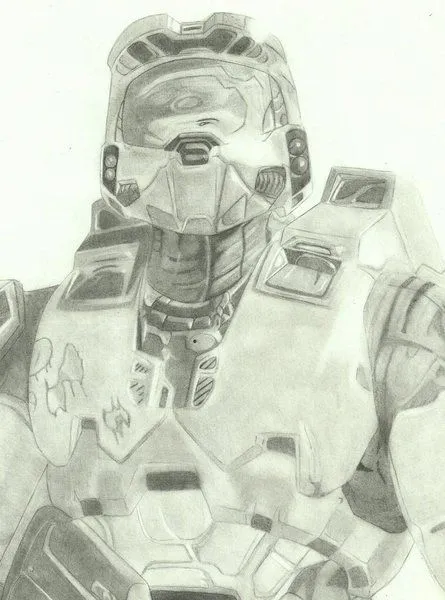 MASTER CHIEF - Imágenes de Videojuegos en Fan Art | Dibujando