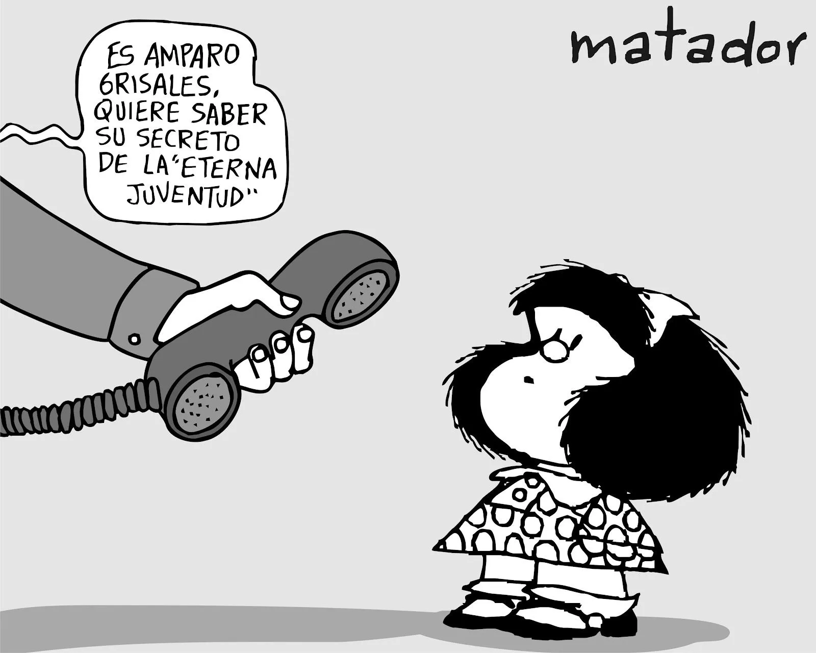 matador cartoons: Mafalda cumple 50 años