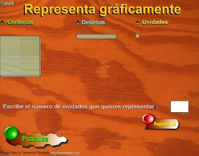 Mate de 2º de Primaria: Representa números (centenas, decenas y ...