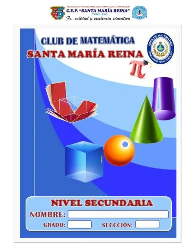 de Matemática - SMR - Caratula Secundaria