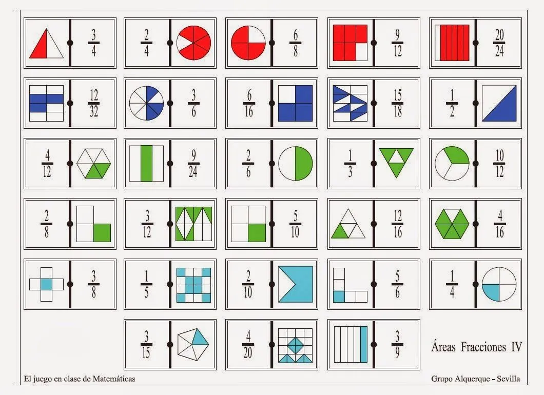 UN POCO DE MATEMÁTICAS: DOMINO MATEMÁTICO