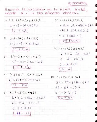 MATEMÁTICAS IV...": EJERCICIOS RESUELTOS DE SUMA, RESTA ...