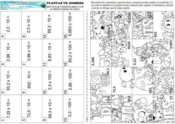 Matemáticas: Multiplicación y división on Pinterest ...