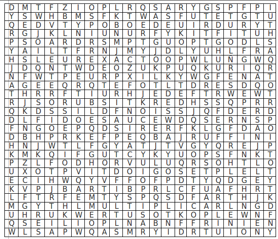 MATEMÁTICAS RECREATIVAS: Crucigramas/Sopa de letras