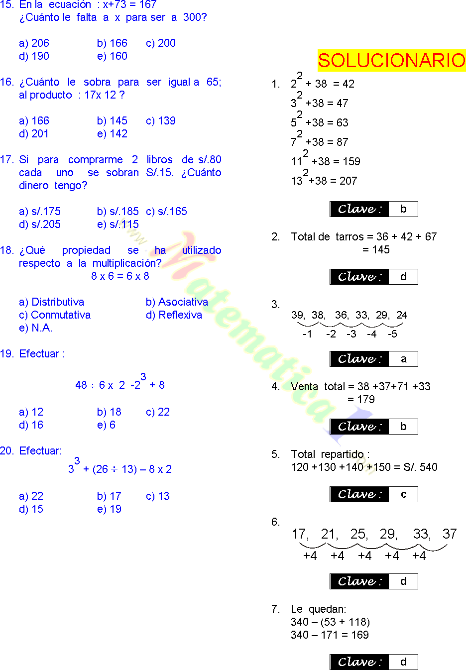 MATEMÁTICAS+20+PROBLEMAS+ ...