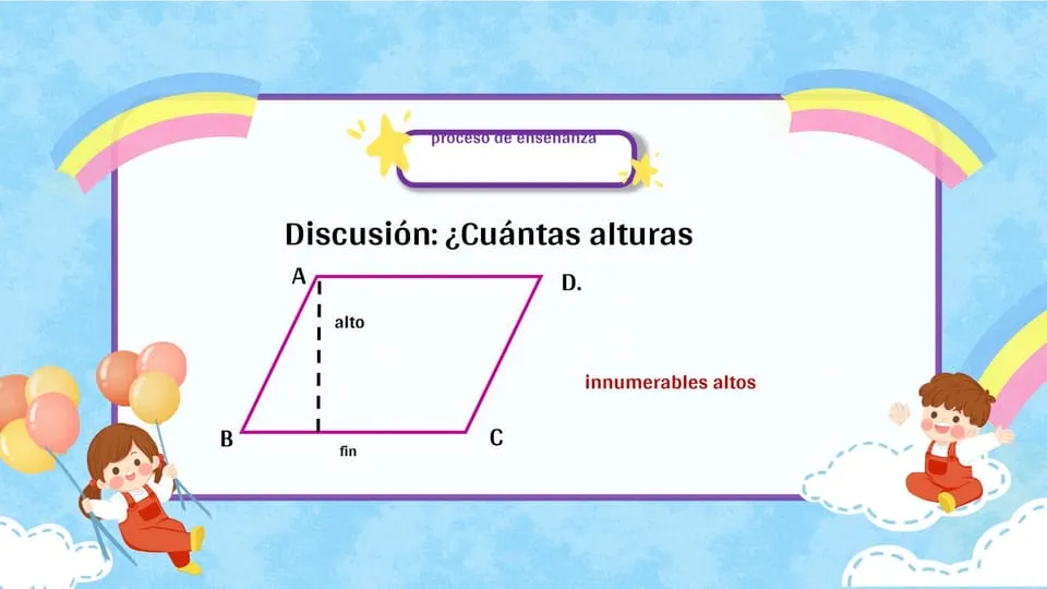 Material Didáctico De Paralelogramo Y Trapecio De Matemáticas De Cuarto  Grado Presentación | Plantilla para PowerPoint y Presentaciones de Google -  Slidesdocs