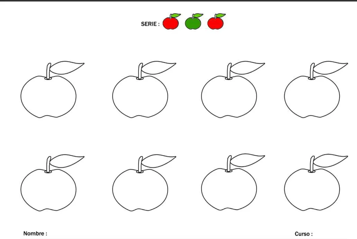 Material de Isaac para Educacion Especial: mas fichas para pintar ...