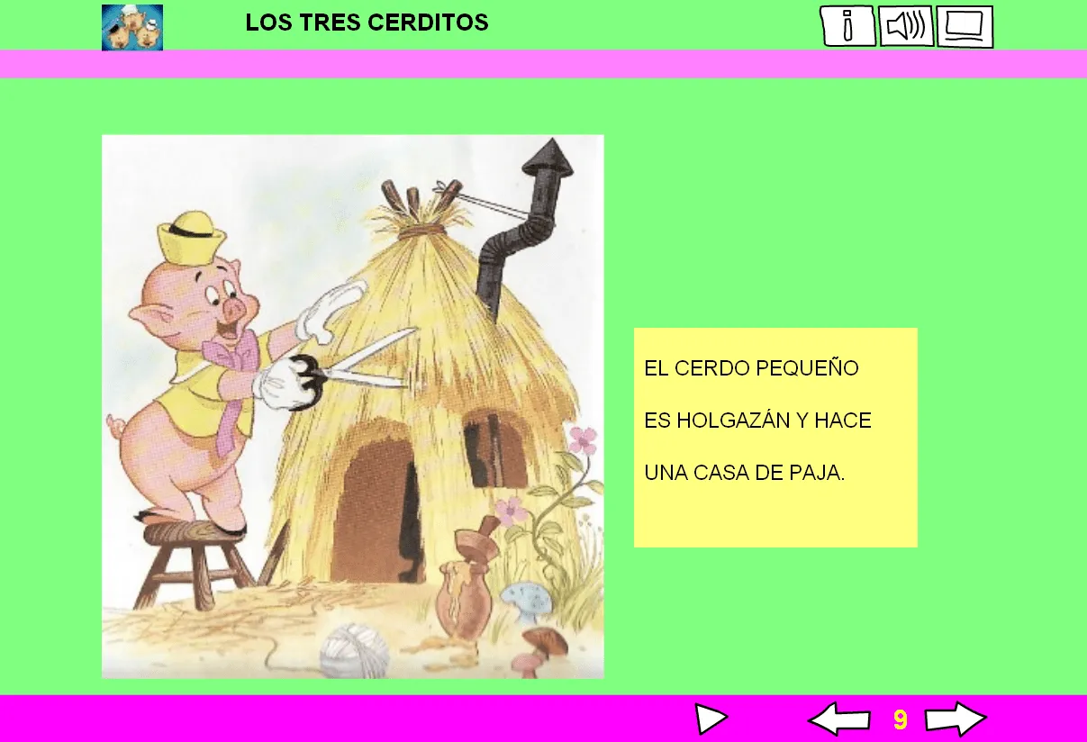 Material de Isaac para Educacion Especial: LIBRO-CUENTO "LOS TRES ...