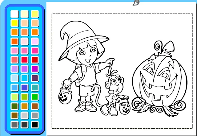 Juegos de Dora la exploradora para dibujar - Imagui