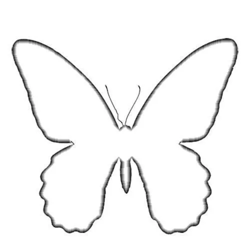 Materiales gráficos Gaby: Plantillas de mariposas para decorar marcos