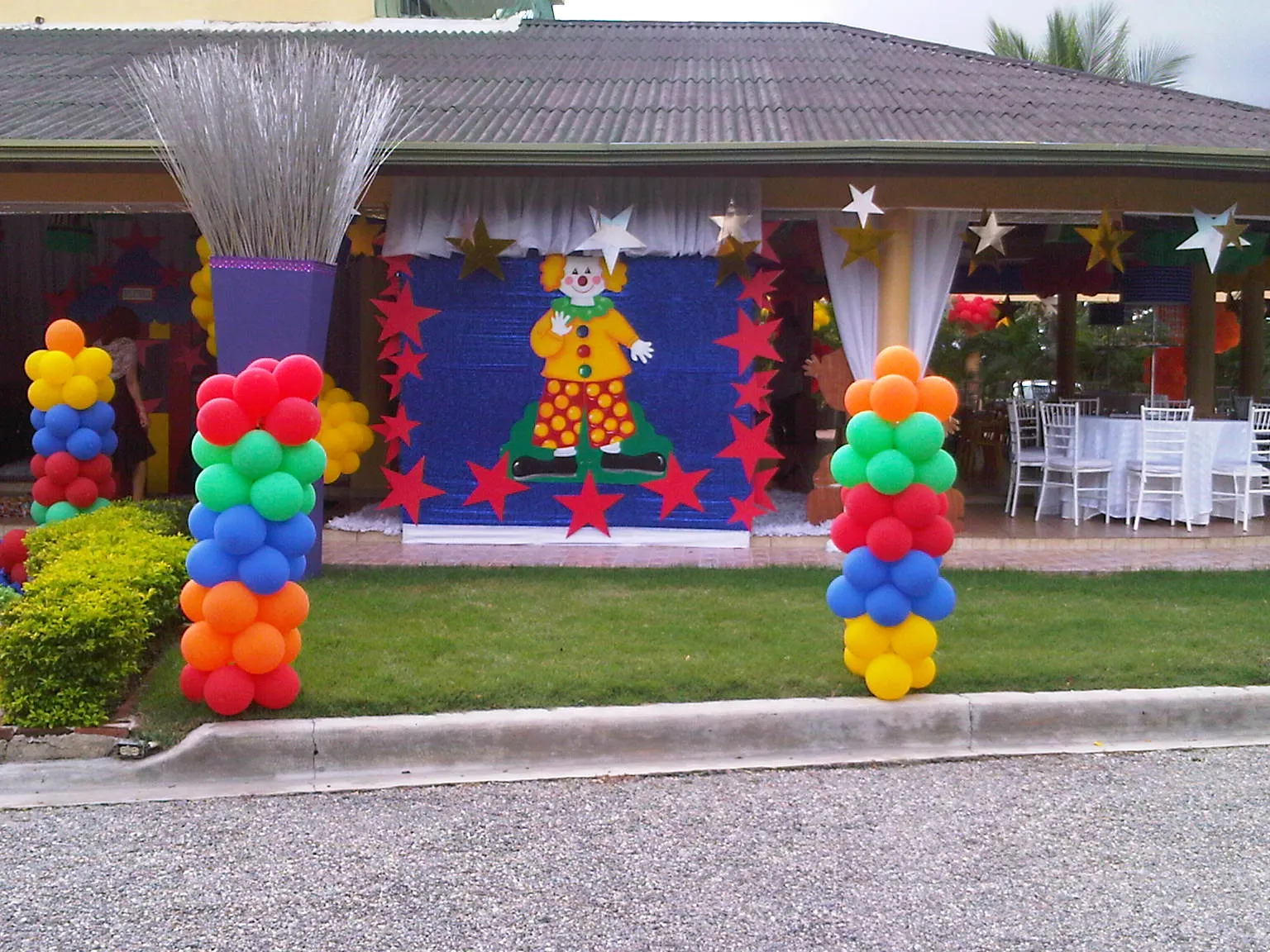 Mauricio Events: Cumpleaños Infantil Decoración Estilo Circo