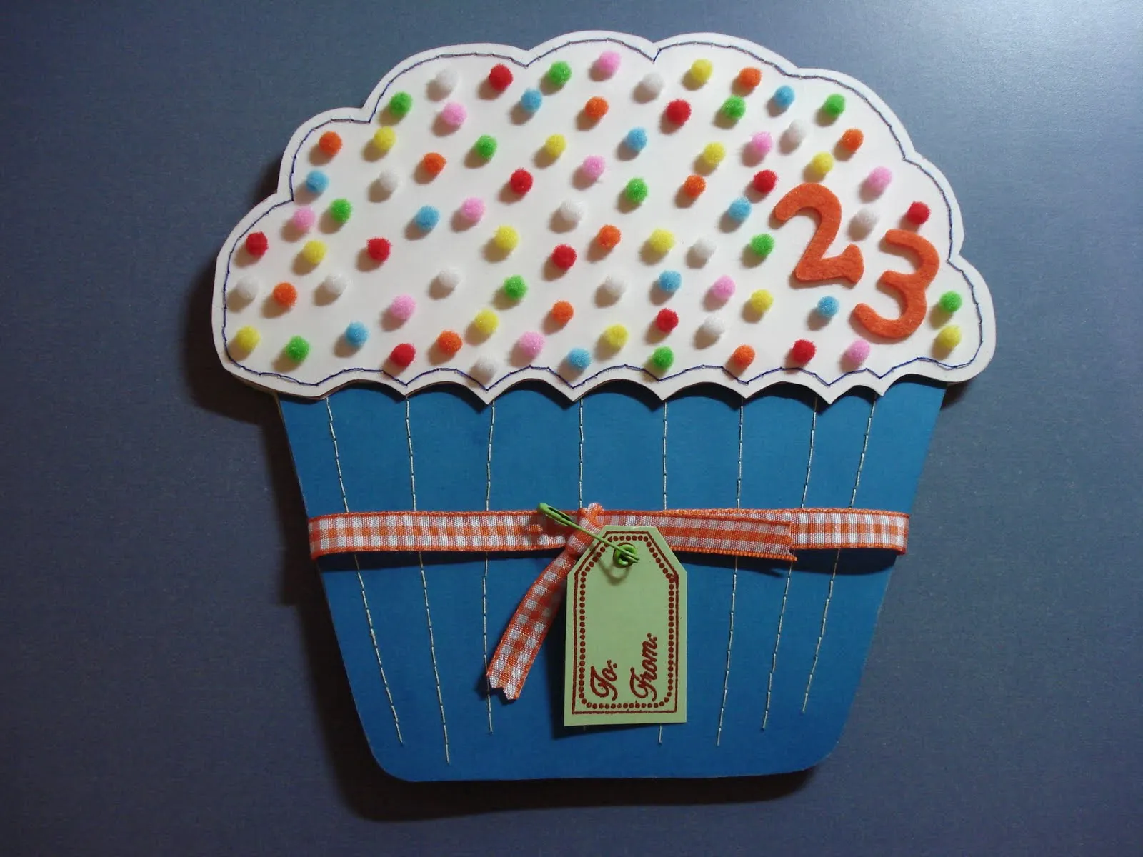 Scrapbowl: Tarjeta Cupcake