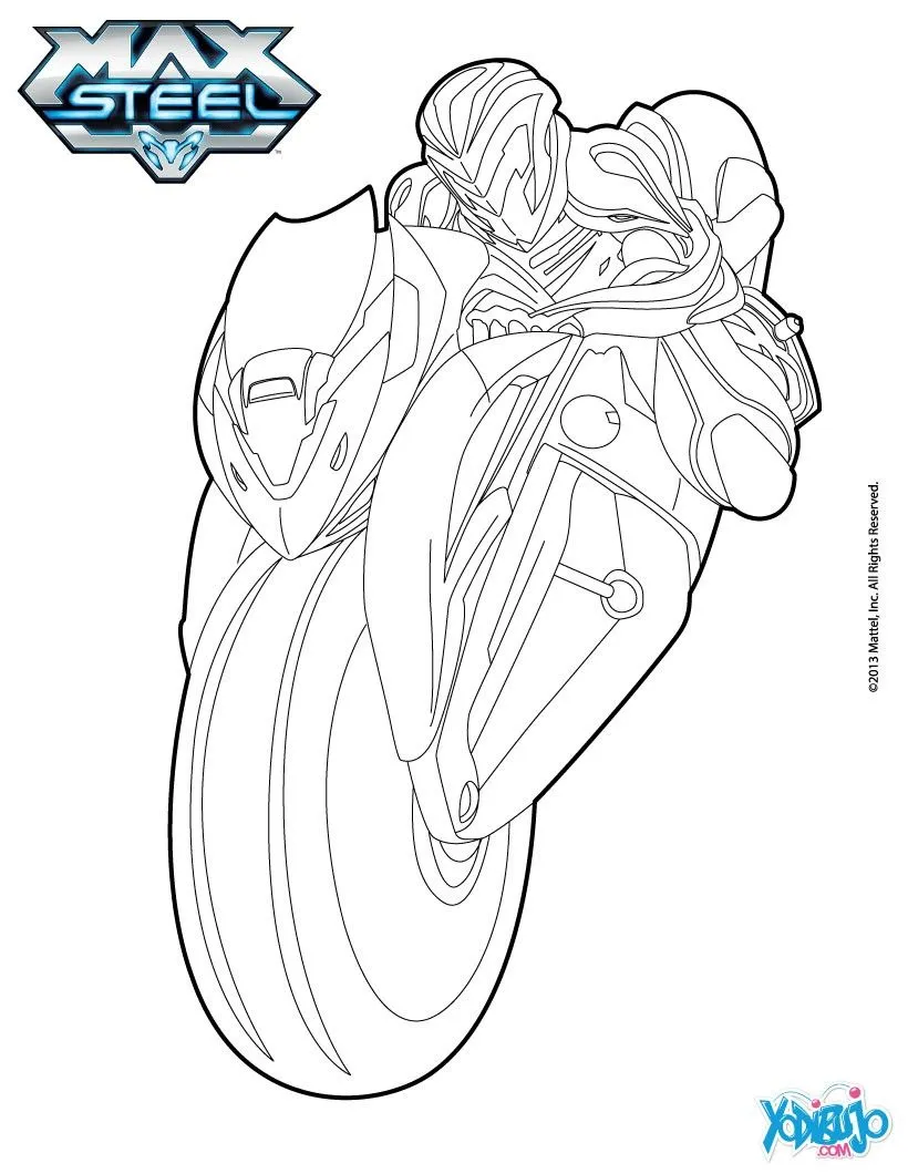 Max Steel para colorear e imprimir - Imagui