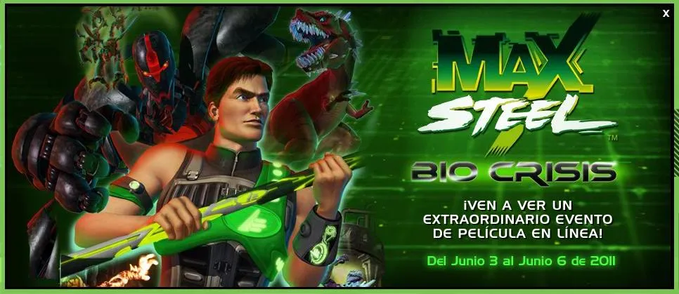 Max Steel Fanáticos: Max Steel Bio Crisis en www.maxsteel.com