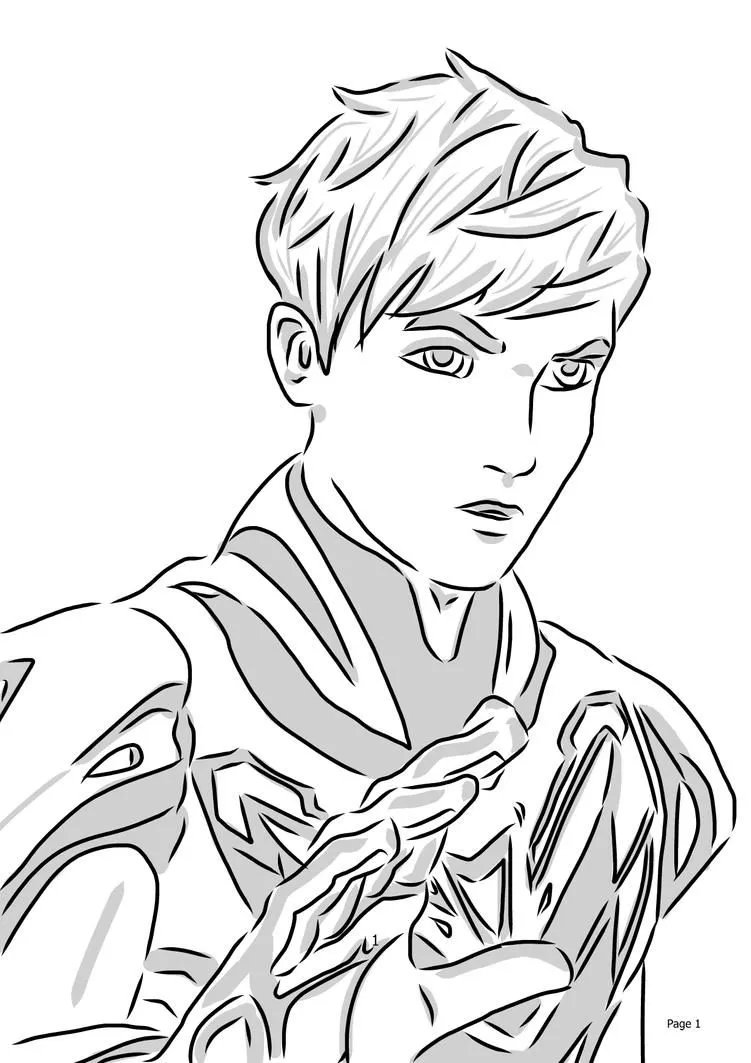 Max Steel Linart by canasson27 on DeviantArt