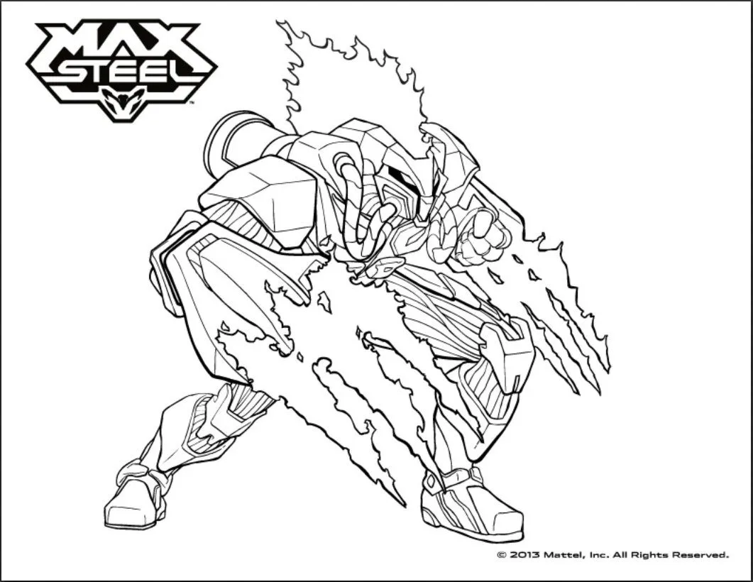 Max stil Colouring Pages