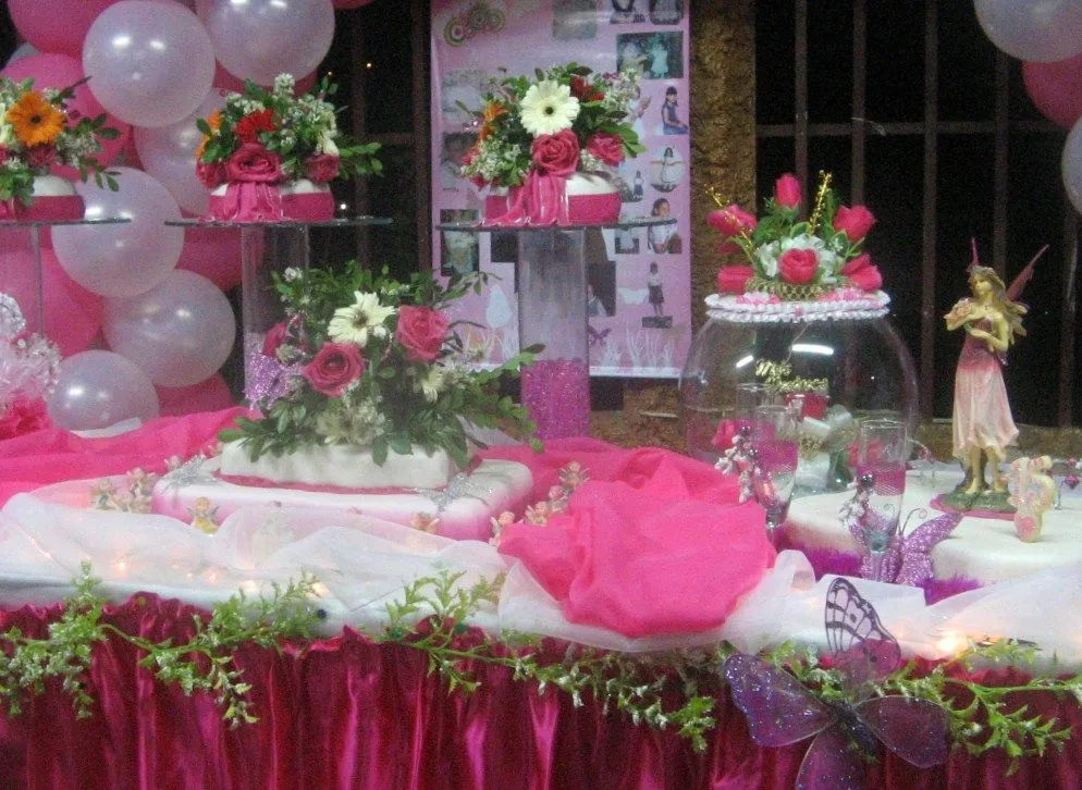 Receta TORTA DE 15 AÑOS: HADAS Y MARIPOSAS para May y Sus Creaciones ...