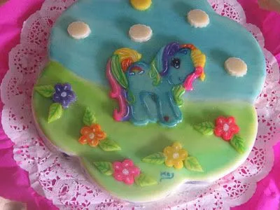 May y Sus Creaciones: TORTA Y GELATINA DE MY LITTLE PONY