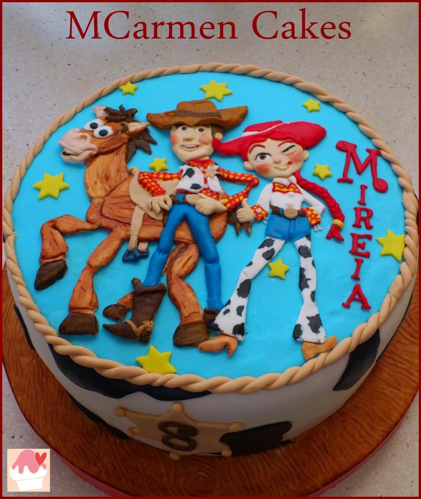 MCarmen Cakes: Tarta Toy Story para Mireia.