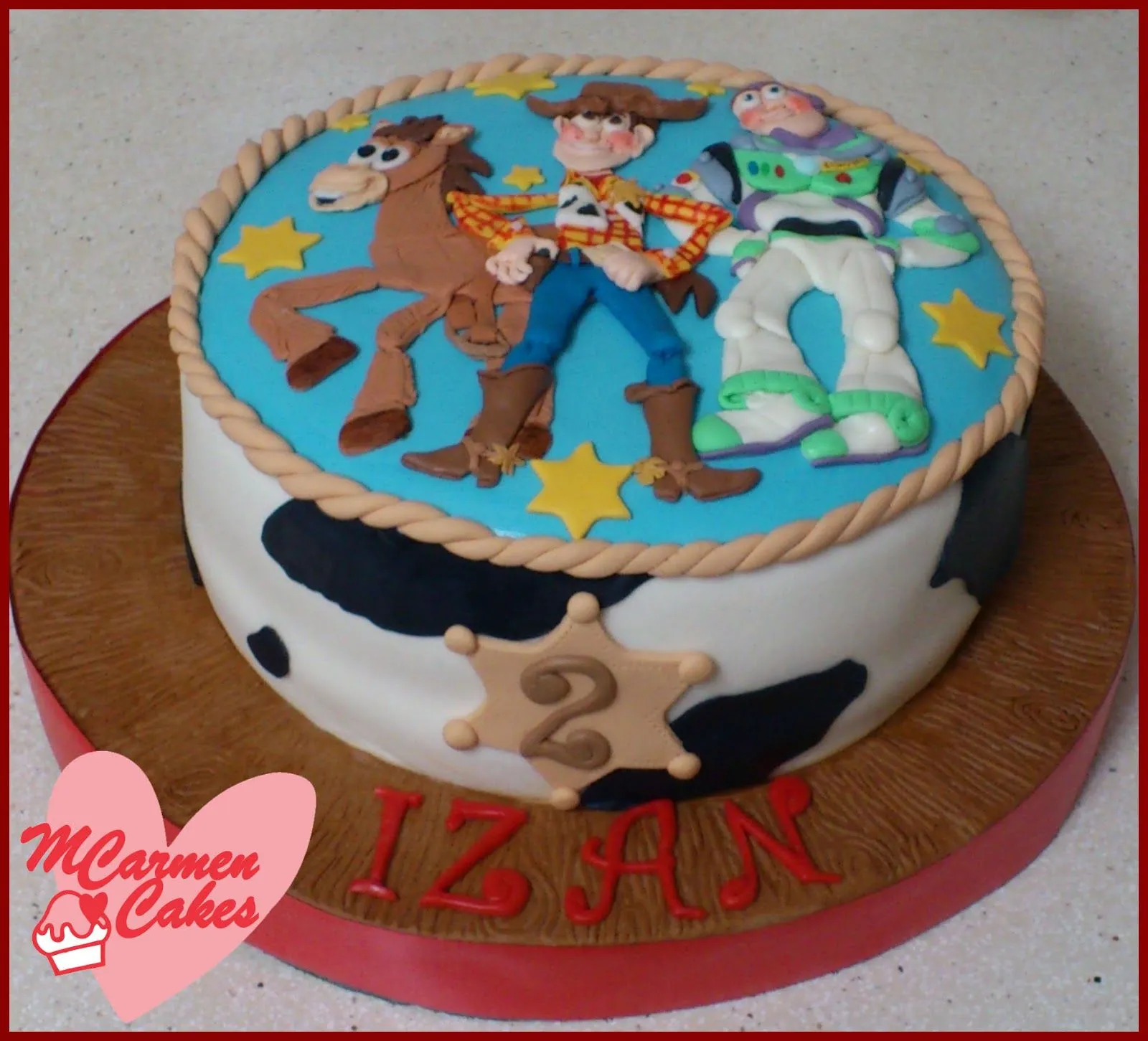MCarmen Cakes: Tarta Toy Story Woody&Buzz.