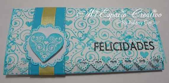 MEC (Mi Espacio Creativo): 421.- Tarjeta para regalar Dinero (Boda)