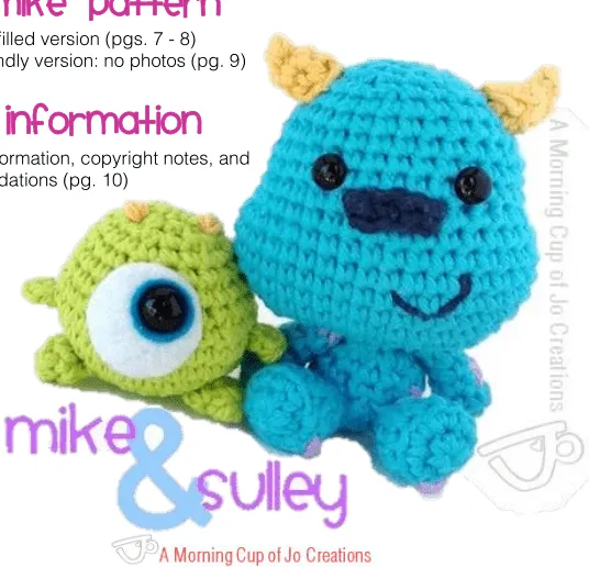 Mecgan: Mike y Sulley bebés (Monster Inc.)