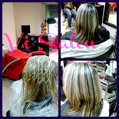 Mechas platinadas en cabello, natural | Cabellos Rubios! | Pinterest