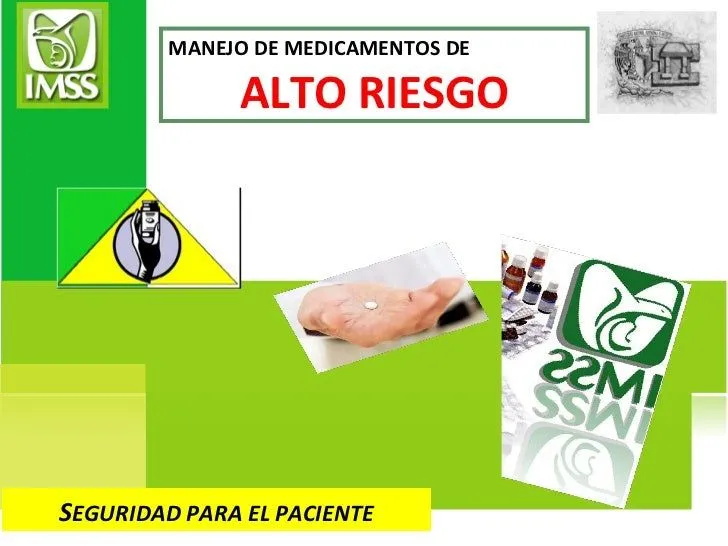 Medicamentos de alto riesgo