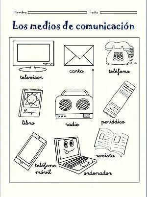 Medios de comunicación para niños | para antonio | Pinterest ...