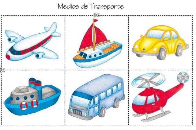 Los medios de transporte animados - Imagui