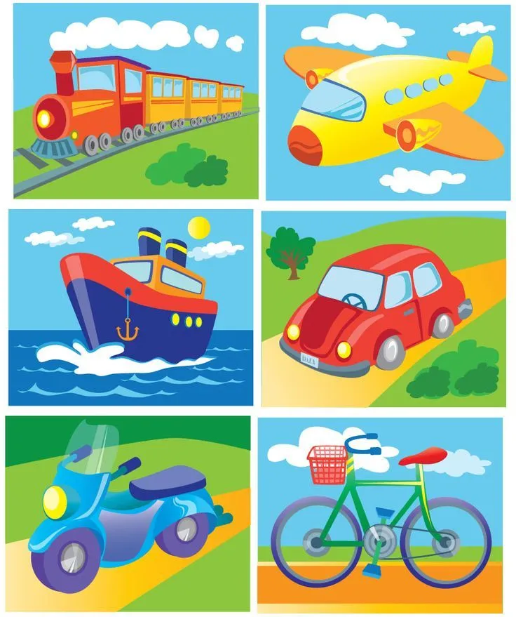 medios de transporte para Didactikids | Illustration by MiniBeca | Pi…