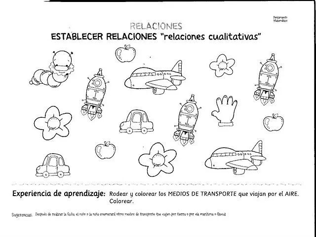 LOS MEDIOS DE TRANSPORTE PARA NIÑOS DE TRANSICIÓN