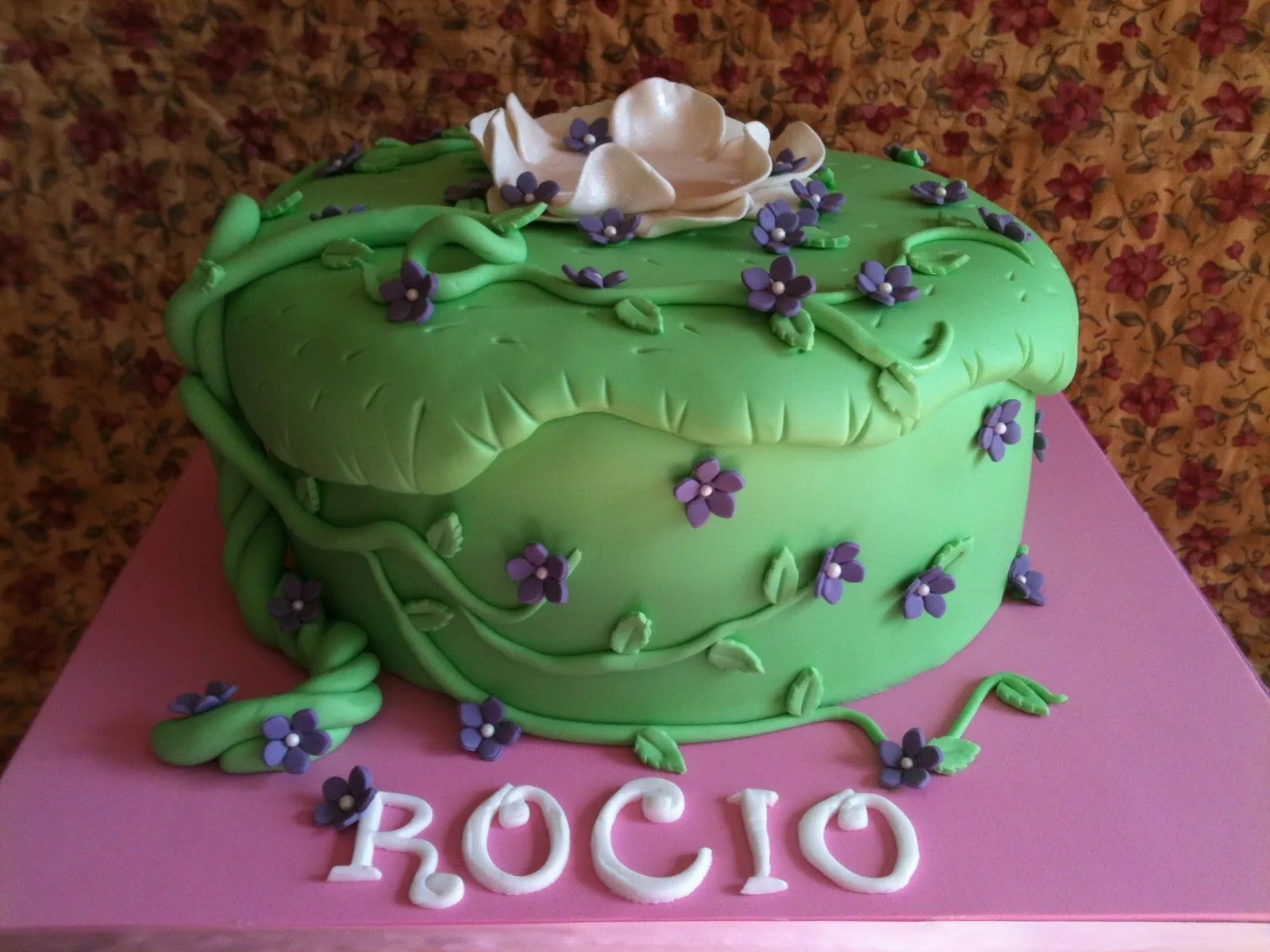 Medusa's Cakes: Tarta campanilla / Tinkerbell cake