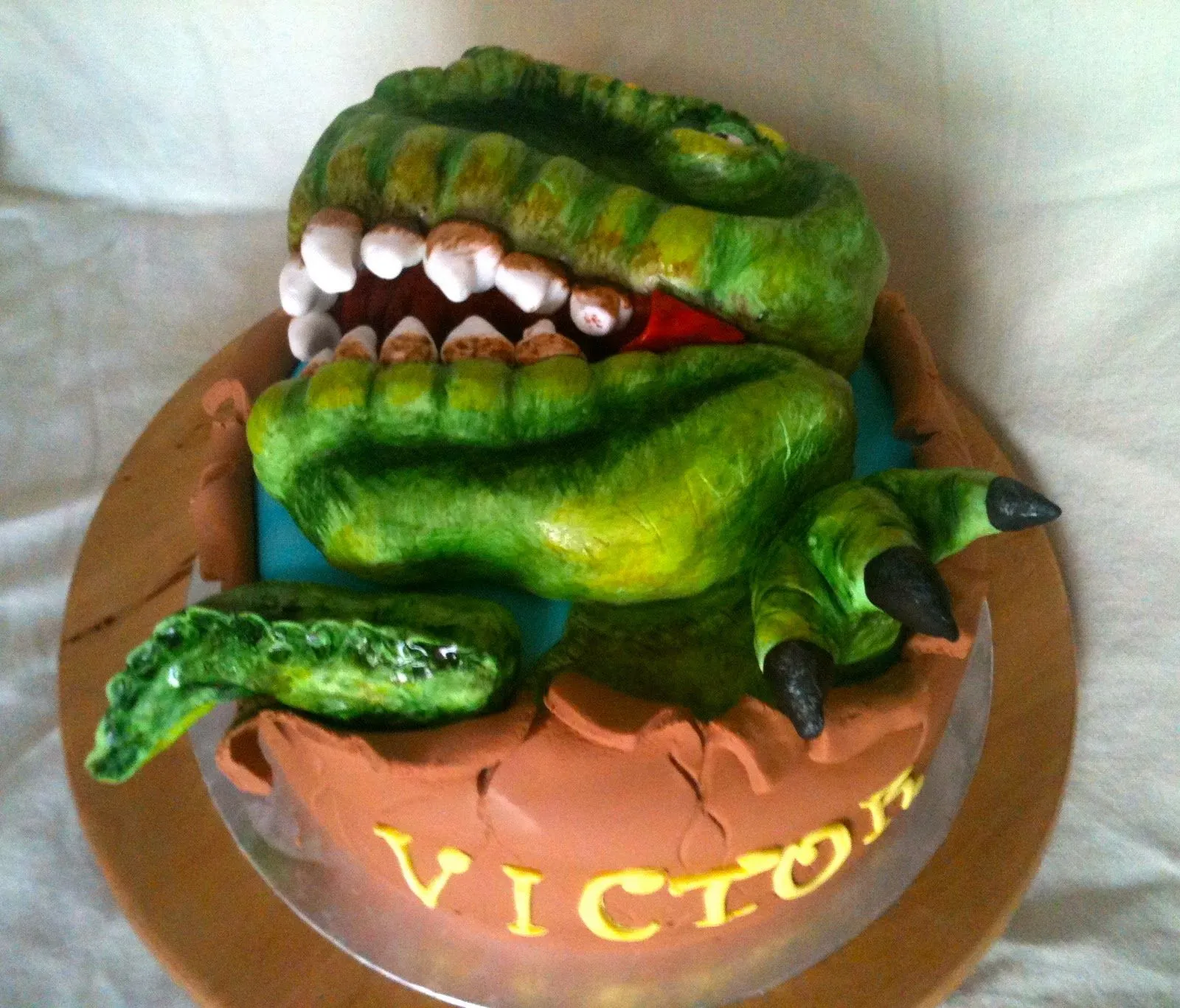 Medusa's Cakes: Tarta dinosaurio T- Rex / T-Rex Cake