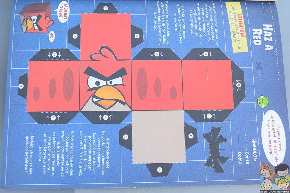 Megalibro Actividades Angry Birds – Aventuras Menudas