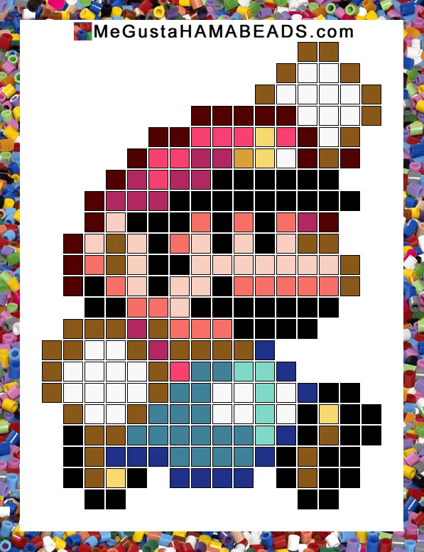 MeGustaHAMABEADS.com: Patrones Hama Beads Super Mario World parte 3