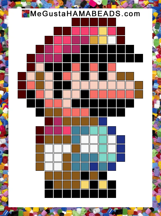 MeGustaHAMABEADS.com: Patrones Hama Beads Super Mario World parte 3