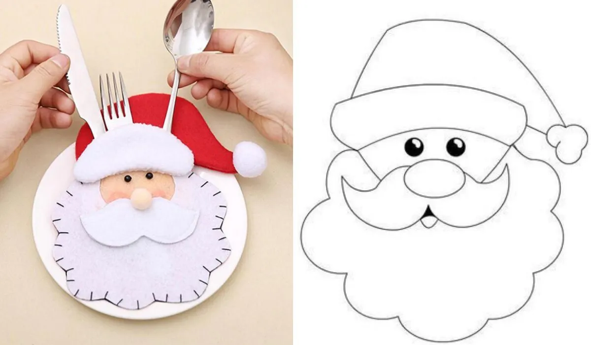 Las Mejores 10 Ideas Con Moldes De Porta Cubiertos Navideños Fáciles De  Hacer! - Manualidades eli